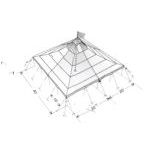 Chapiteaux avec une largeur de 40 pieds