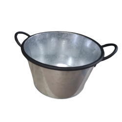 Chaudire dcorative avec contour noir