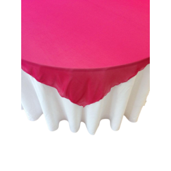 Sur-nappe spandex fushia