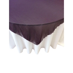 Sur-nappe spandex mauve
