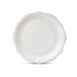 Assiette antique blanche 10.5''