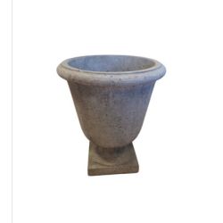 Vase décoratif en béton 15''
