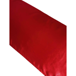 Chemin de table satin rouge 9'