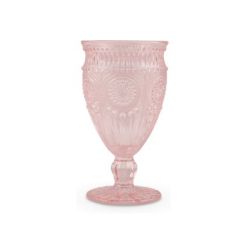 Vase coupe boho blush 6''