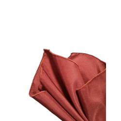 Serviette de table terracotta