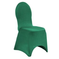 Couvre-chaise spandex meraude