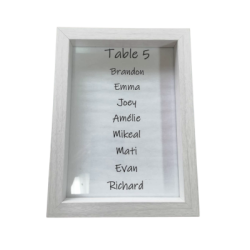 Cadre  photo blanc petit