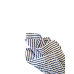 Serviette de table rayure marine
