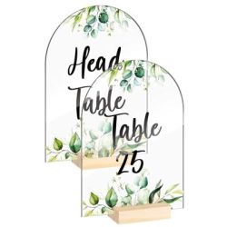 Numro de table plexi eucalyptus 1-25 + TH