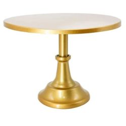 Prsentoir  gteau dor sur pied 9''x12''