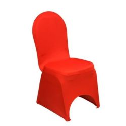 Couvre-chaise spandex rouge