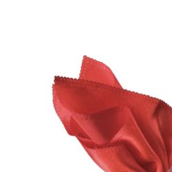 Serviette de table satin rouge