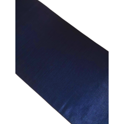 chemin de table taffetas bleu marin 10'
