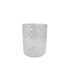 vase cylindrique 4'' par 5'' textur
