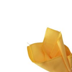 Serviette de table jaune vif