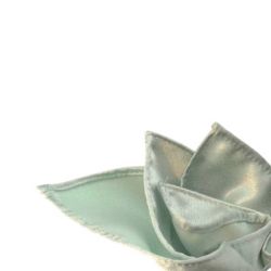 Serviette de table satin menthe (petite)