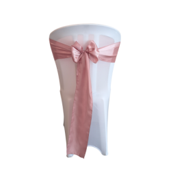 Boucle en satin blush