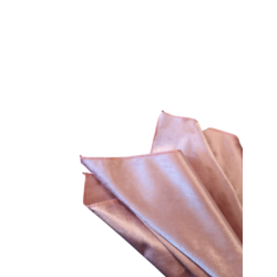 Serviette de table velours rose