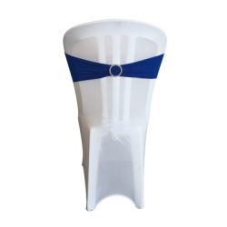 Bandeau bleu royal avec bijoux