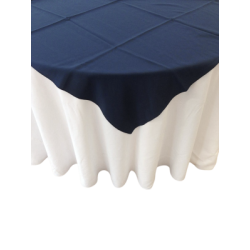 Nappe 54x54 bleu marin ple