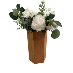 Cylindre en terre cuite hexagonal