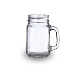 Pot mason avec poigne