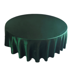 Nappe 120'' ronde Fandango vert chasseur
