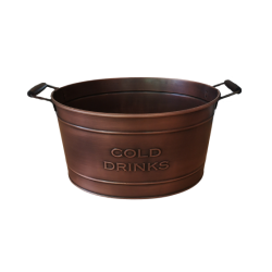 Seau  champagne cuivre