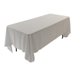 Nappe 54x120 blanche