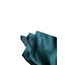 Serviette de table satin meraude (petite)