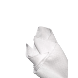 Serviette de table burlap blanche