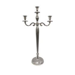 Chandelier 32'' argent 3 brins modulable