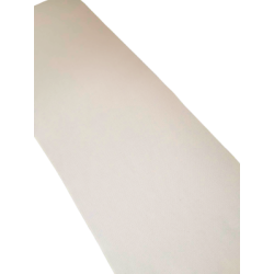 Chemin de table burlap ivoire 9'