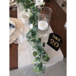 Ligne de feuillage d'eucalyptus mixte 5 pieds