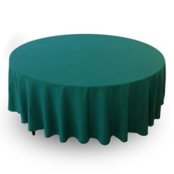 Nappe 90'' ronde turquoise