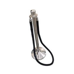 Cordon de foule noir