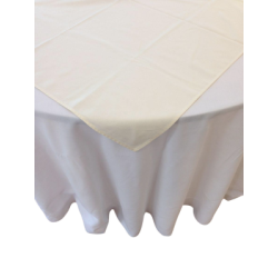 Nappe 54x54 ivoire