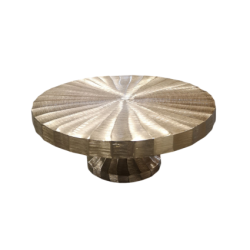 Prsentoir  gteau dor bross 12''