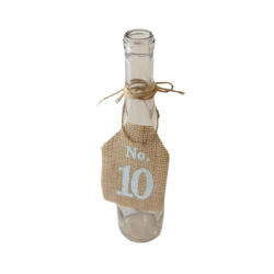 Numro de table en jute 1-10