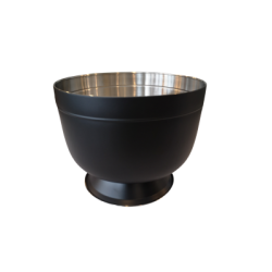 Seau  champagne noir