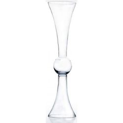 Vase trompette double
