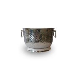 Seau à champagne martelé