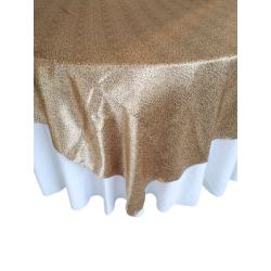 Sur-nappe 80x84 satin lopard