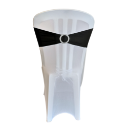 Bandeau noir avec bijoux