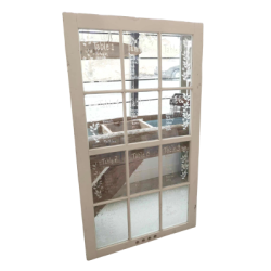 Fentre vintage blanche