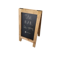 Affiche craie rustique