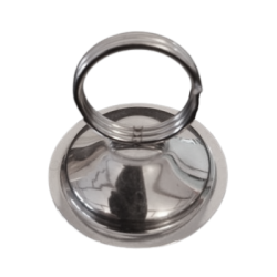 Porte numro clochette argent