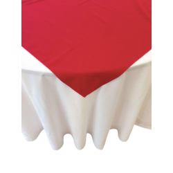 Nappe 60x60 rouge